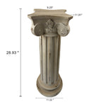 Pedestal Column Plant Stand 28.93'' Tall Roman Style