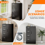 Metal Storage Vertical Filing Cabinet with Lock