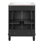 24" Bathroom Vanity with Top Sink