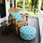 Outdoor Inflatable Ottoman 21"x21"x9"
