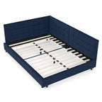 Full Size Upholstered Tufted Bed Frame