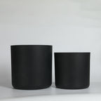 Round Concrete Planter Set of 2