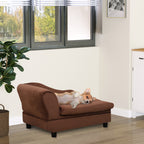 PawHut Luxury Fancy Dog Bed for Small Dogs