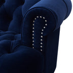 La Rosa Victorian Tufted Upholstered Accent Chair