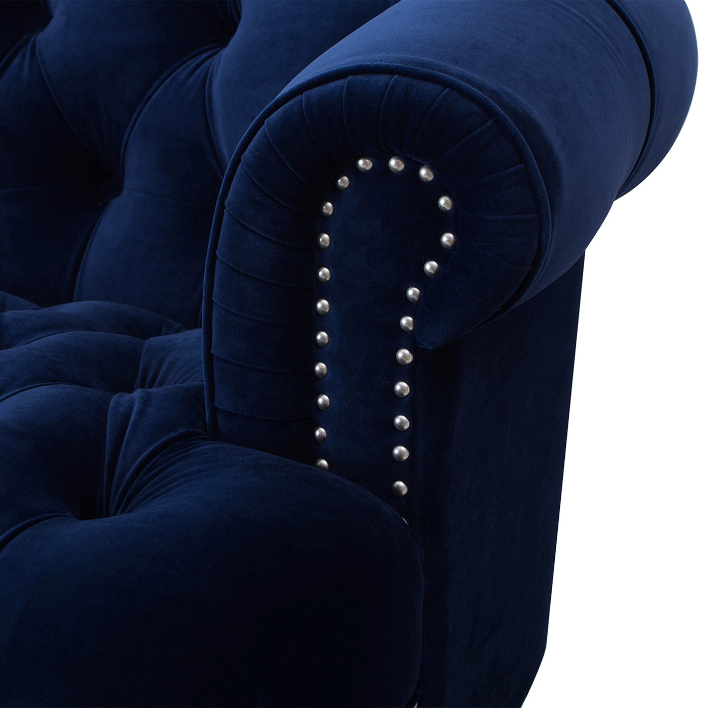 La Rosa Victorian Tufted Upholstered Accent Chair