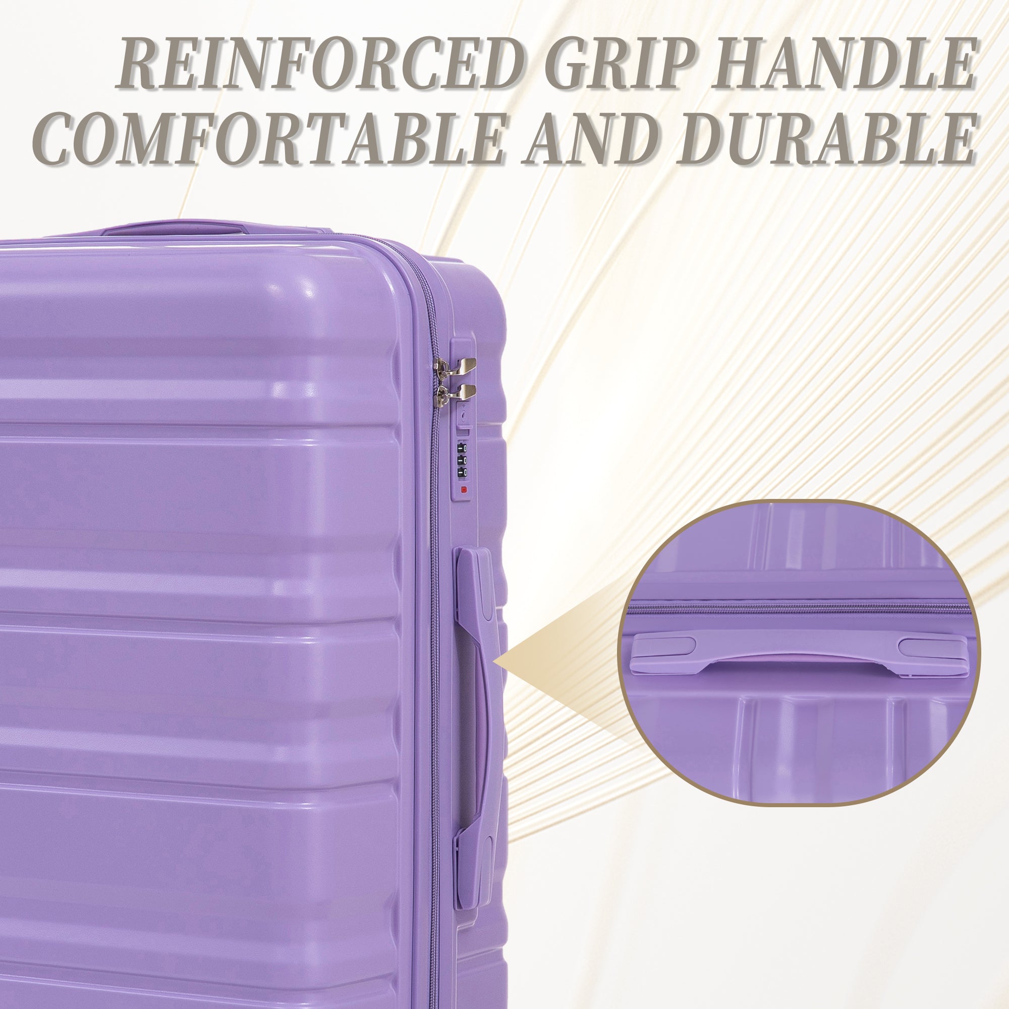 HIFINE TOURIST 20"/24"/28" 3 pcs/set in ABS Spinner Wheel Luggage
