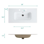 Integrated Bathroom Sink