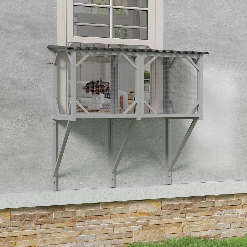 Cat Catio Window Perch for Large Indoor Cats