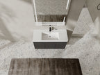 48" Freestanding Bathroom Vanity with Resin Sink