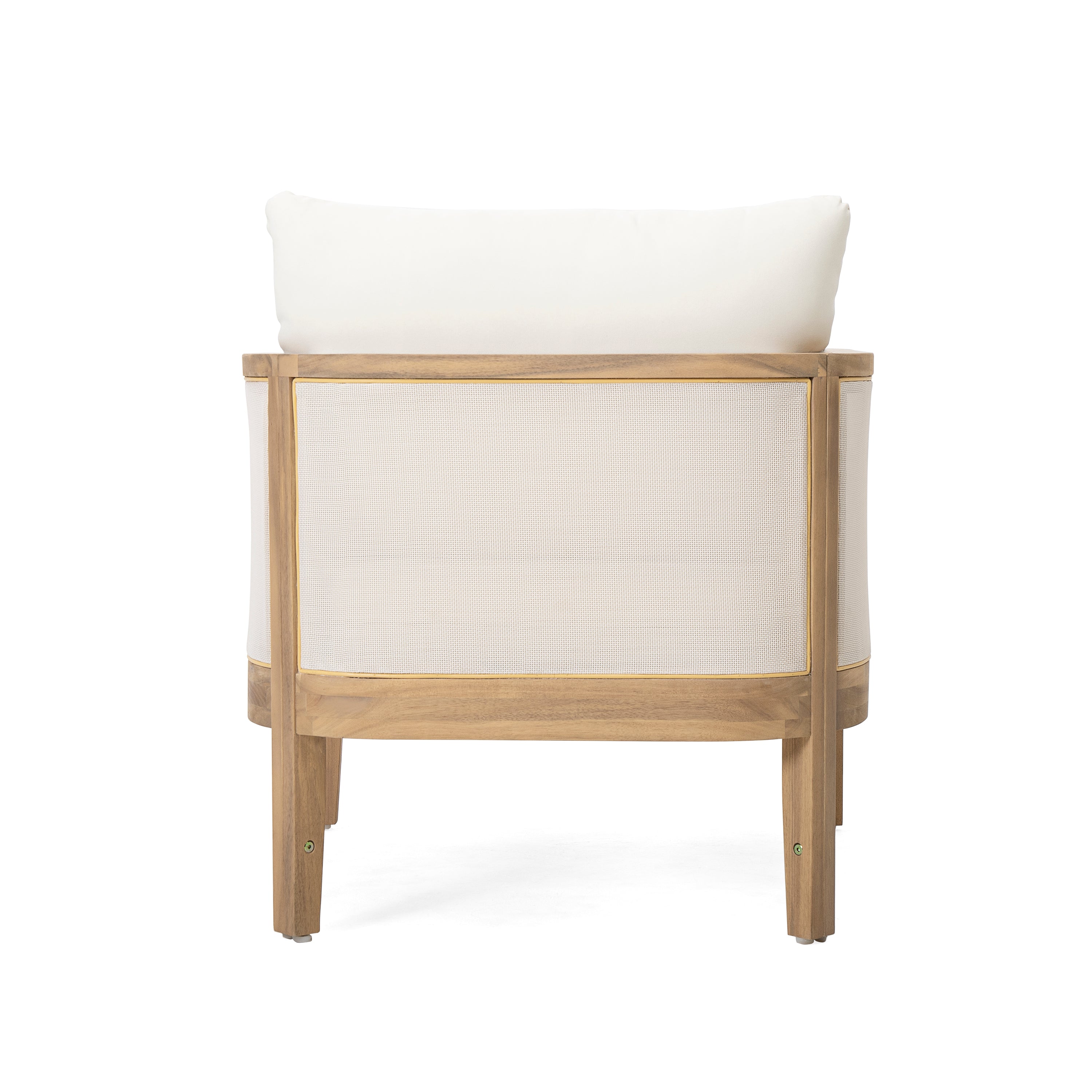 Outdoor Acacia Wood Patio Club Chair