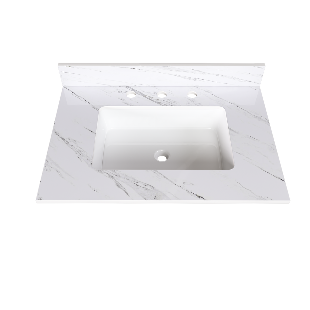 31 Inch Marble Vanity Top