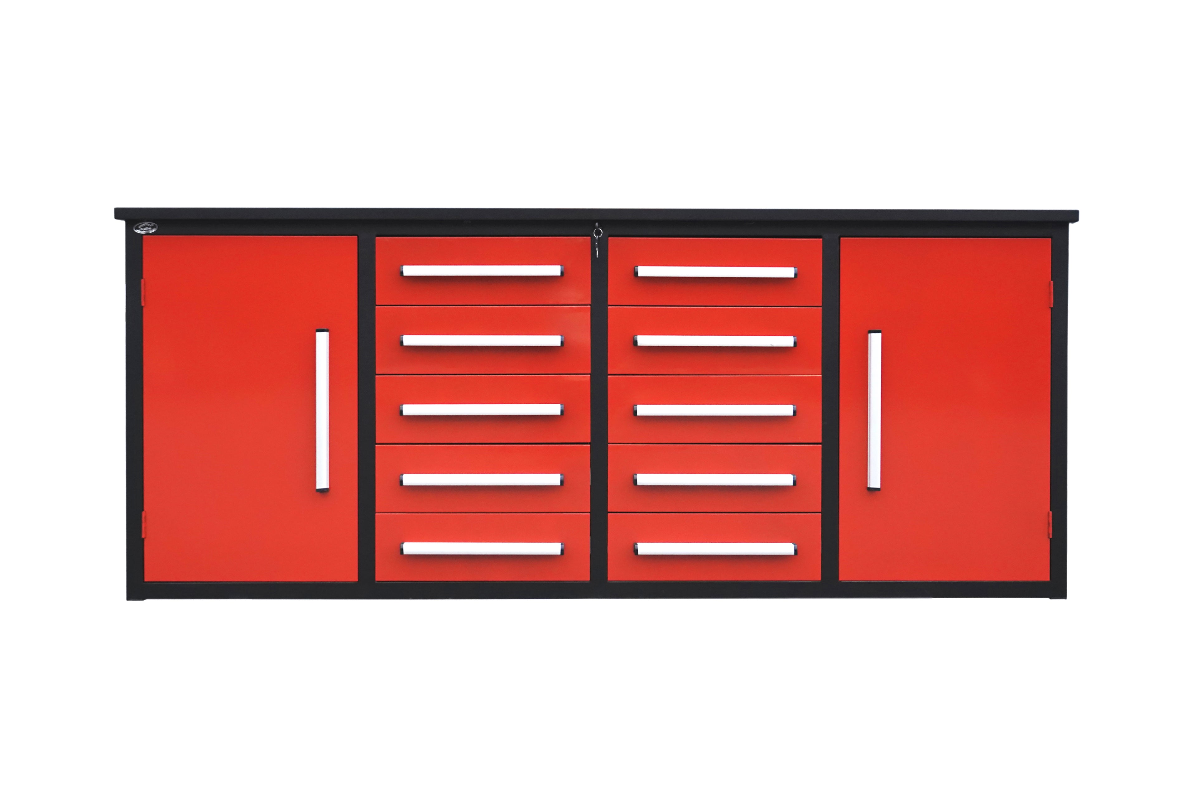 7' Storage Cabinets with Workbench