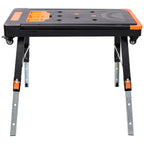 8-in-1 Multifunctional Folding Work Table with US Standard Socket