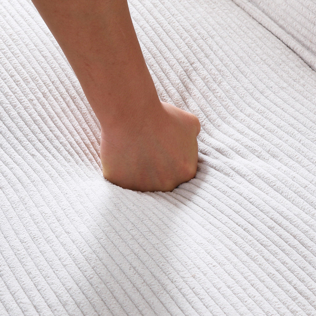66-Inch Corduroy Sofa Bed