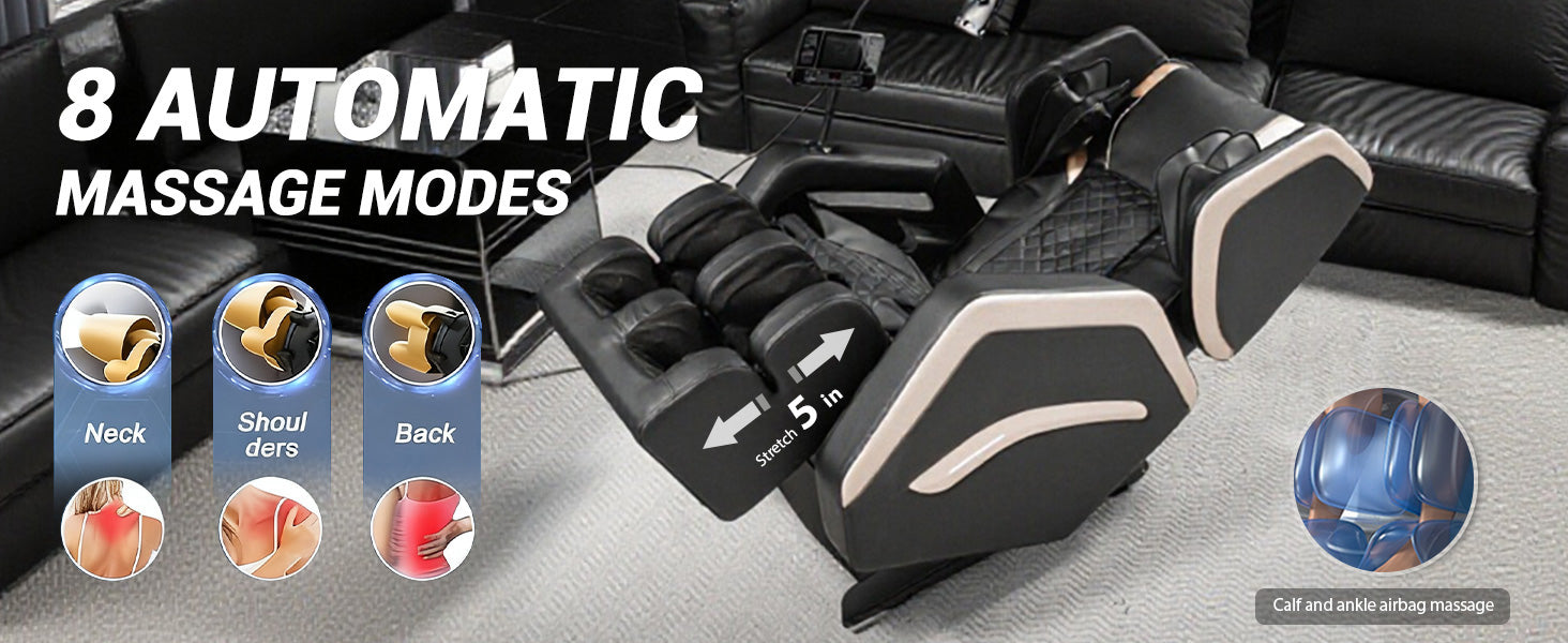 2026 Massage Chair Recliner with Zero Gravity