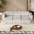 3 Seats Power Recliner Sofa with Wireless Charging