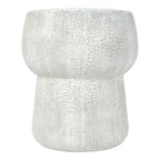 U_Style Outdoor Patio Accent Table with Crack Process