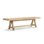 Hawthorne 72" Reclaimed Elm Trestle Dining Bench