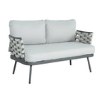 Mariano Steel 4-Pieces Conversation Set