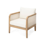 Outdoor Acacia Wood Patio Club Chair