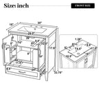 30" Bathroom Vanity