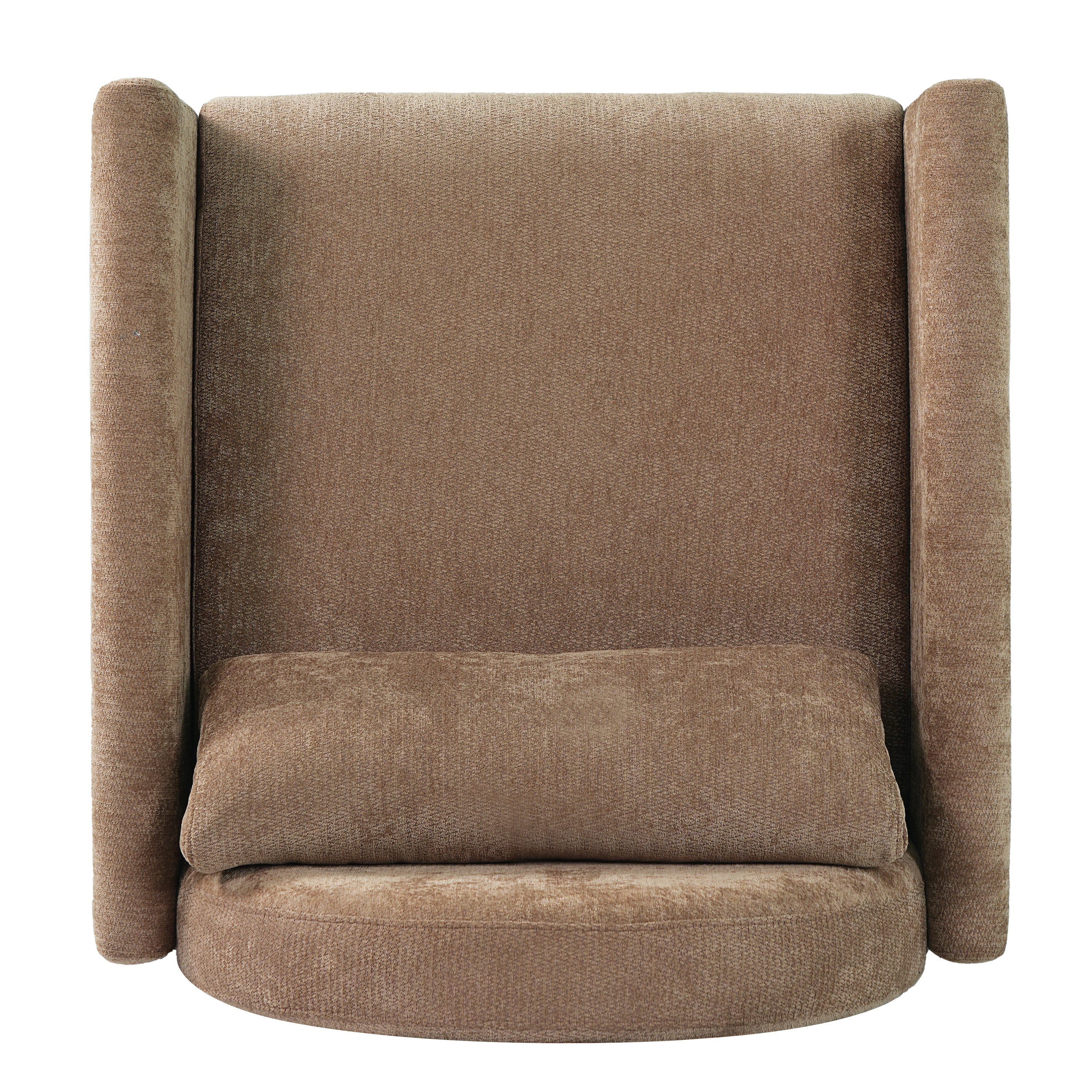 Coffee Pet Friendly Accent Chair with Hidden Pet Nook