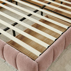King Size Upholstered Bed Frame with Storage