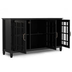 Connaught 60 Inch Wide Solid Wood Storage Cabinet Buffet