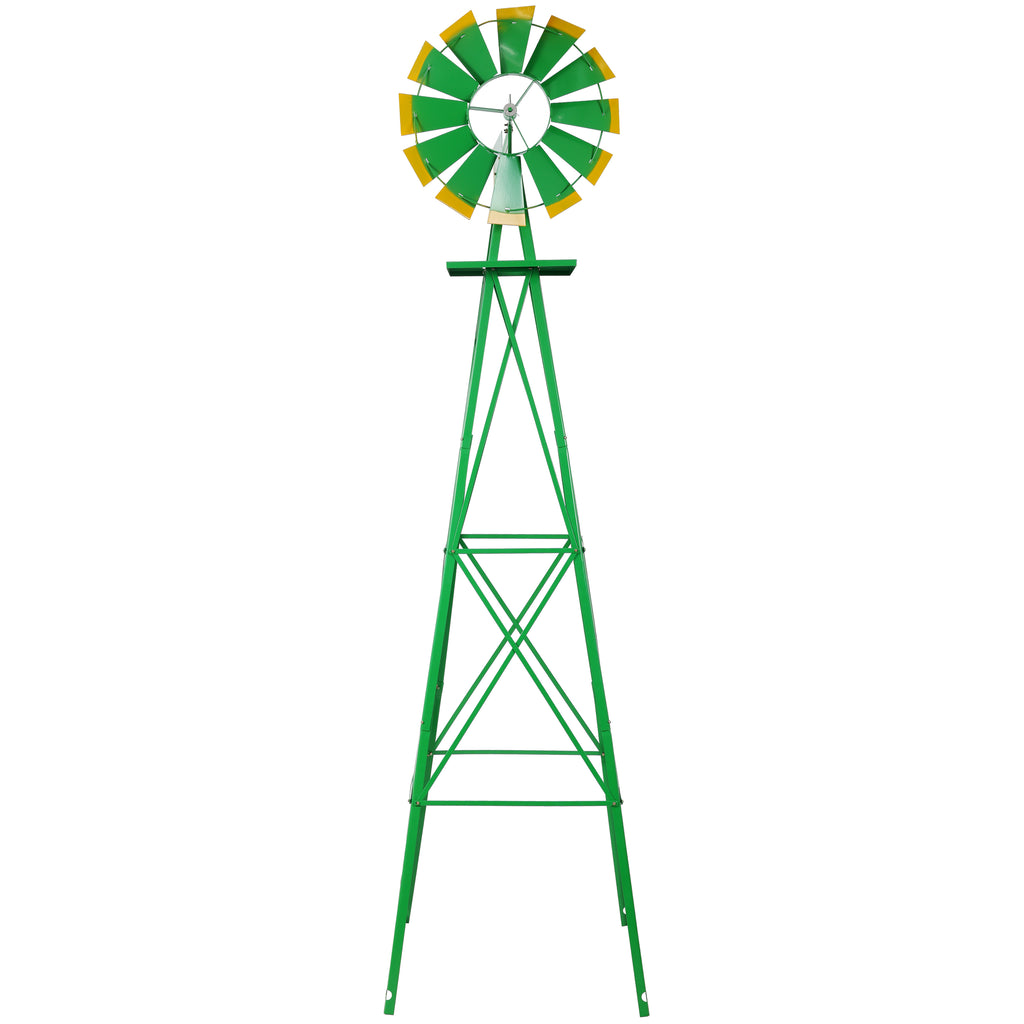 8FT Decorative Garden Windmill