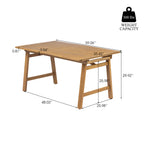 7-Piece Extendable Acacia Wood Outdoor Dining Set