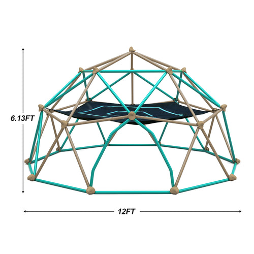 12ft Geometric Dome Climber Play Center