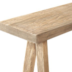 Hawthorne 60" Solid Reclaimed Elm Trestle Console Table