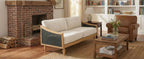 70.9" Mid-Century 3-Seater Sofa Couch