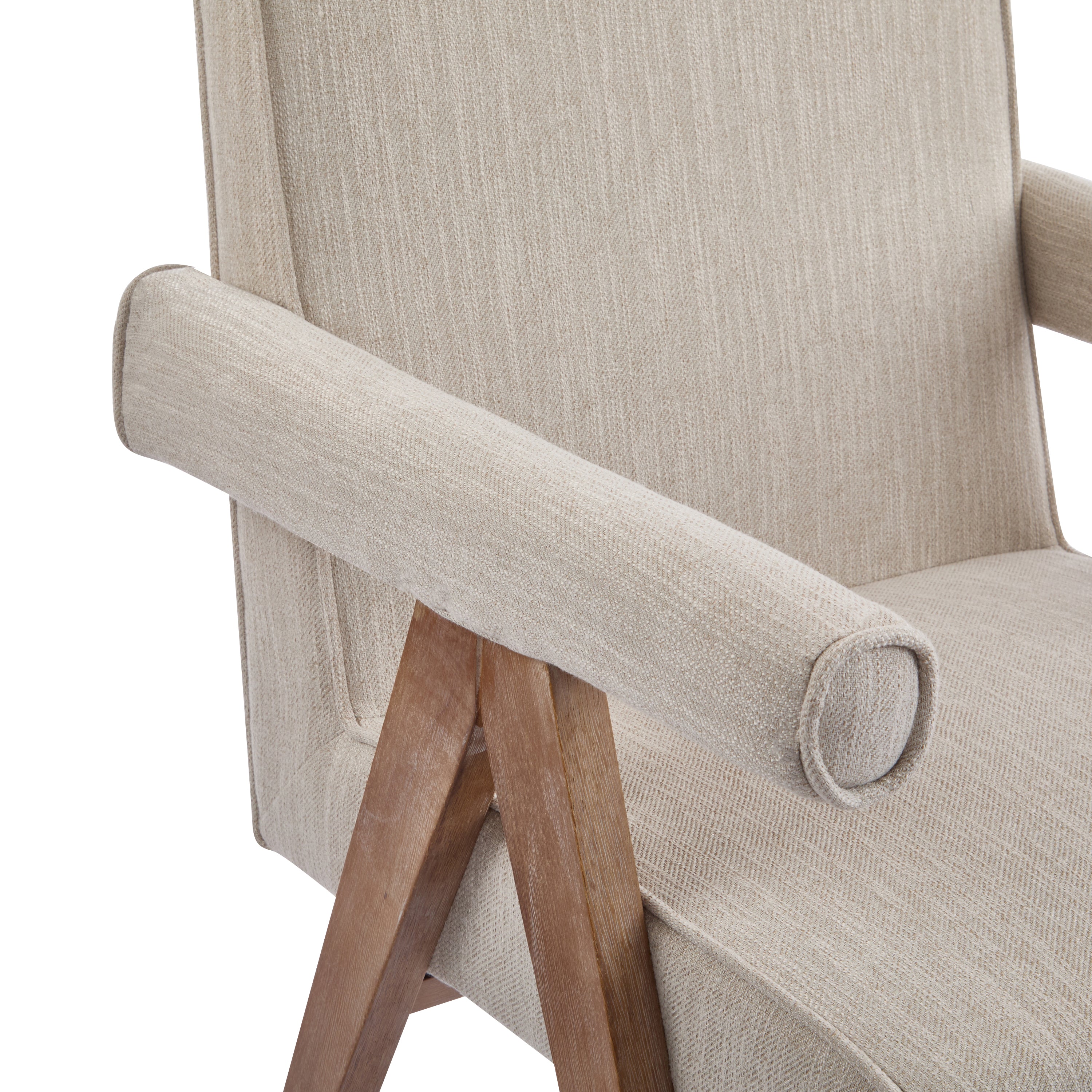 Poppy Fabric Dining ArmChair