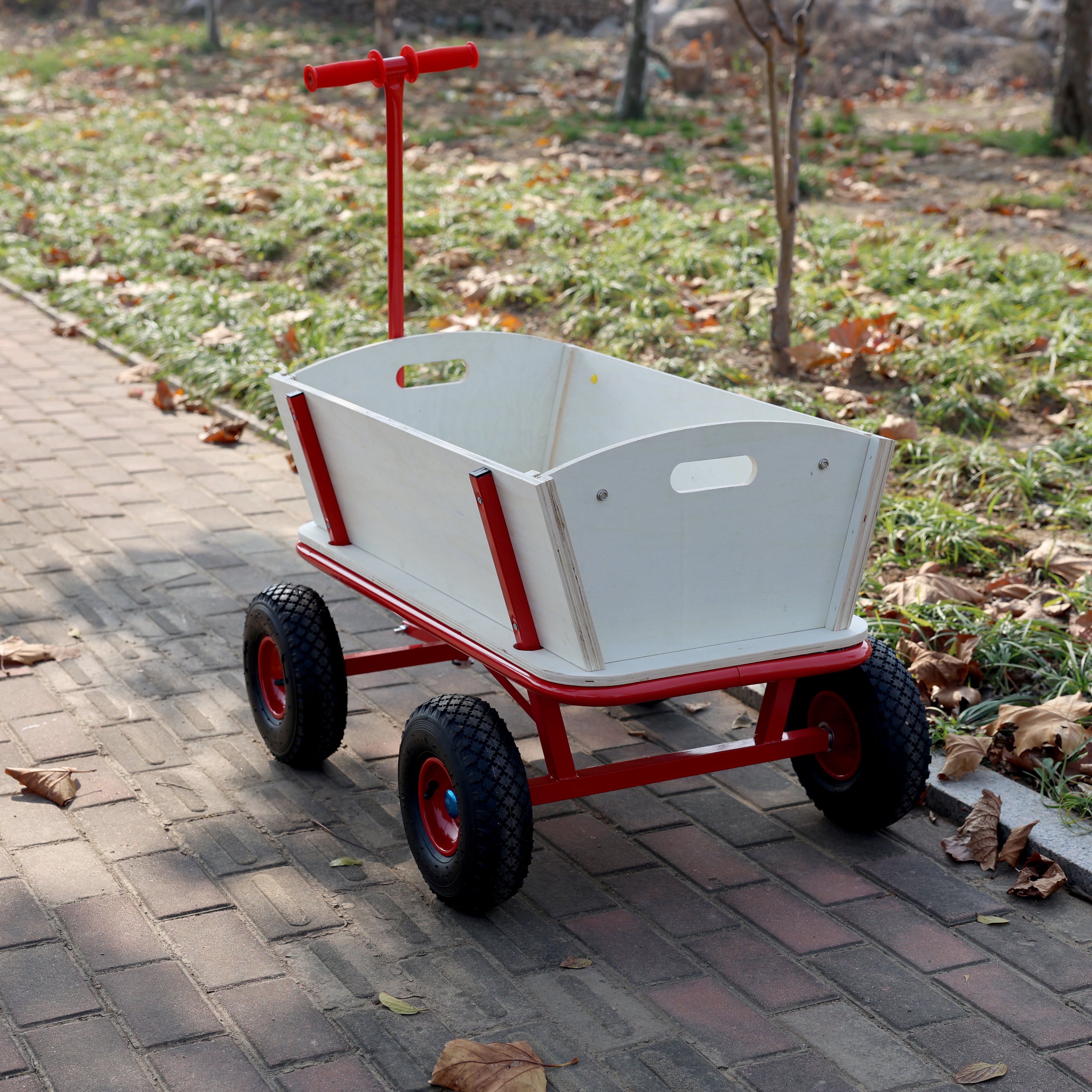 Wooden Carriage Outdoor Stroller