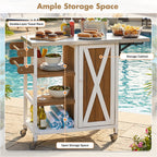 Foldable Outdoor Kitchen Island