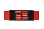 7' Storage Cabinets with Workbench
