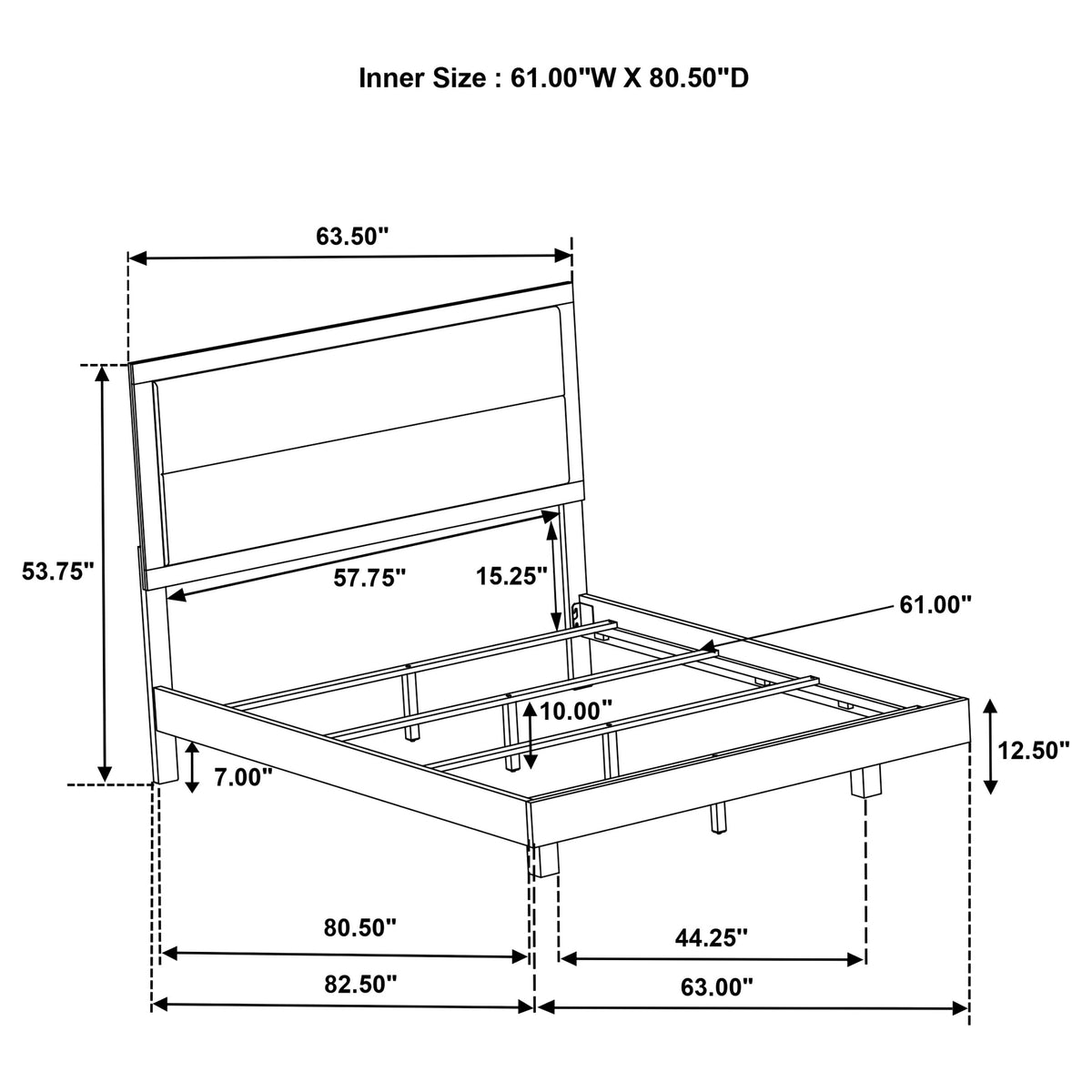 Strout Rustic Queen Bed