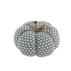 Set of 2 Knite Pumpkin Ornament Decor