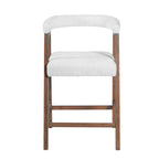 26'' Seat Height Bar Stools with Back, Set of 2