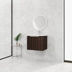 24 Inch Bathroom Cabinet With Resin Sink