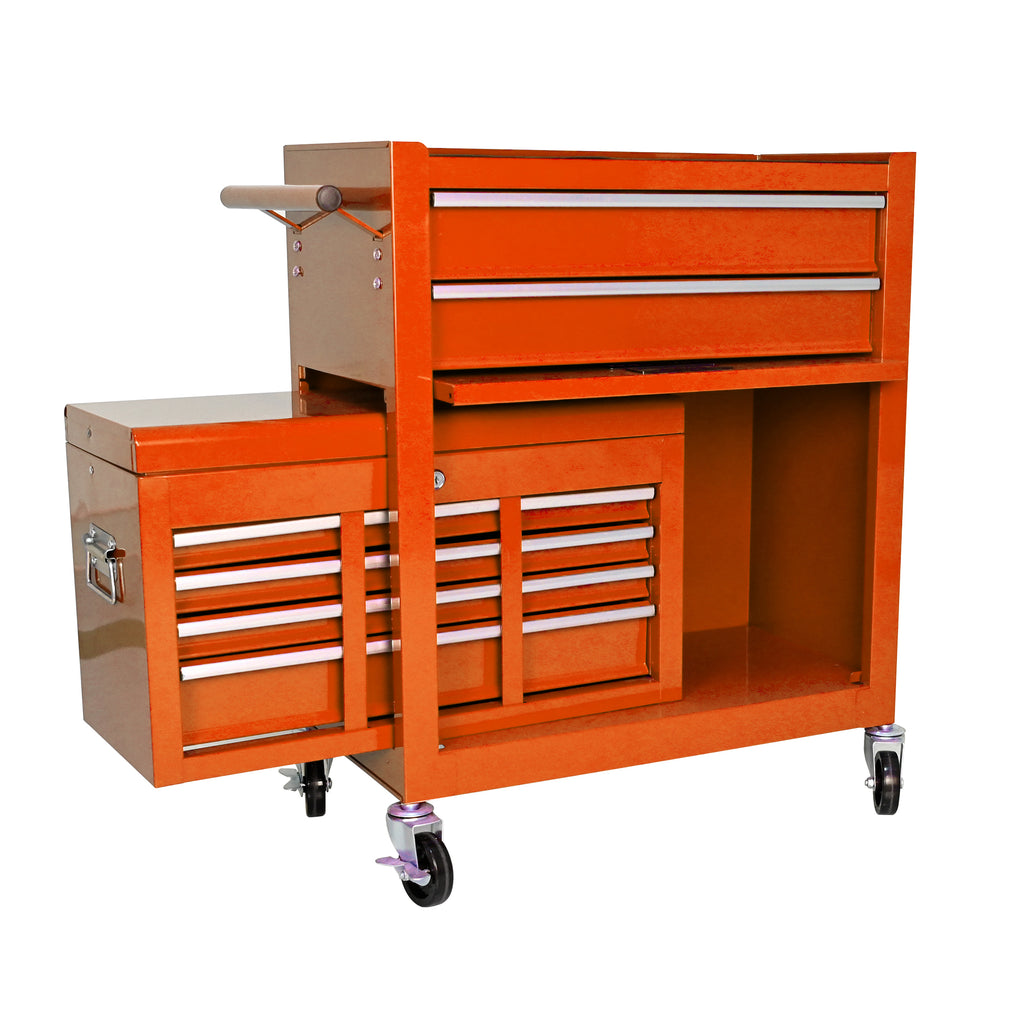 High Capacity Rolling Tool Chest with Wheels and Drawers