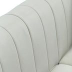Modern Velvet Upholstered Sofa Set of 2
