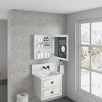 Surface Frameless Mirror Medicine Cabinet