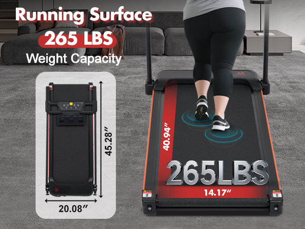Portable Treadmill with 8% Incline