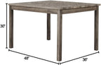5 Piece Transitional Dining Room Set