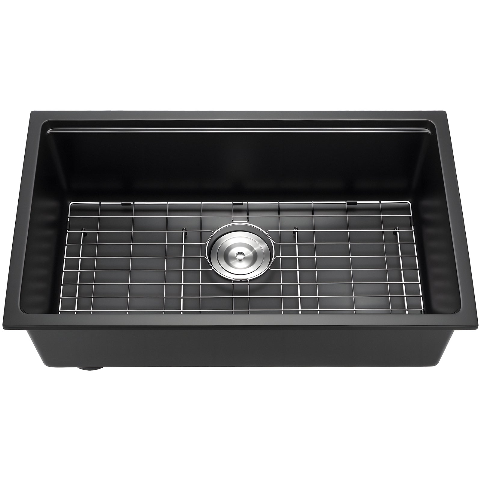30 Inch Granite Kitchen Sink Undermount Single Bowl Drop-In Basin for RV Bar