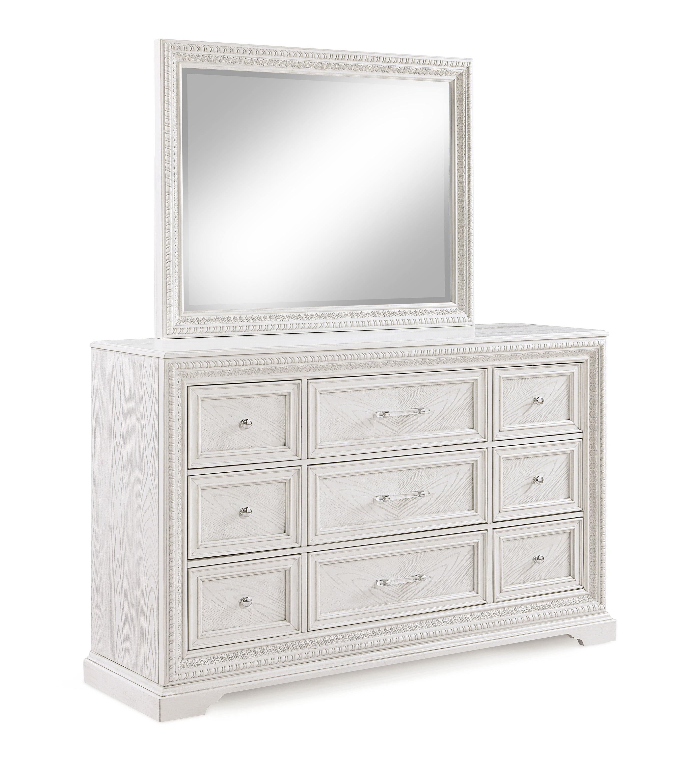 1pc Traditional 6-Drawer Storage Dresser Antique
