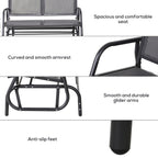 Outsunny 2-Person Outdoor Glider Bench