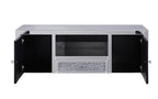 Noralie Mirrored & Faux Diamonds TV Stand